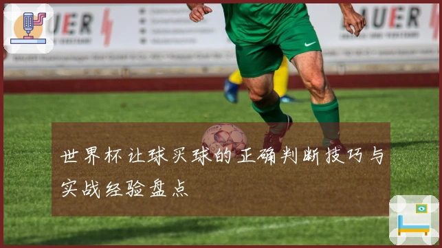 世界杯让球买球的正确判断技巧与实战经验盘点