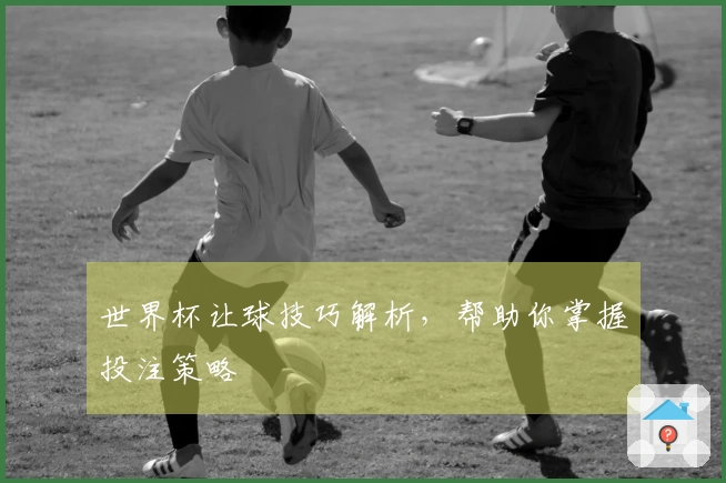 世界杯让球技巧解析，帮助你掌握投注策略